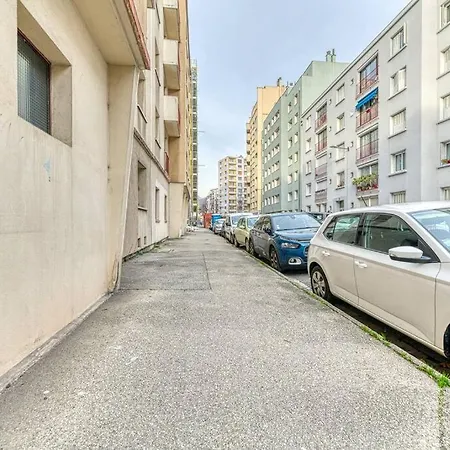 T3 Grand Confort: 2 - Wifi Fibre - Balcon Apartmán Grenoble