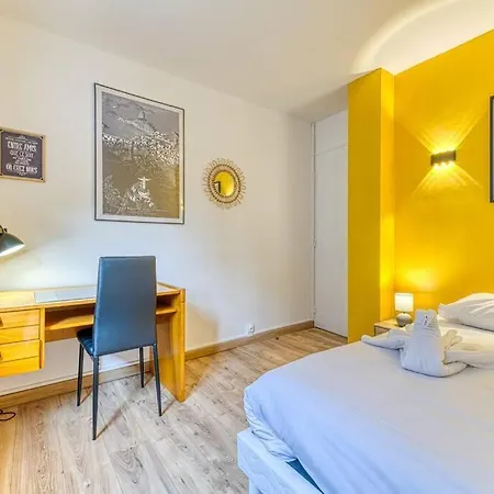 T3 Grand Confort: 2 - Wifi Fibre - Balcon Grenoble