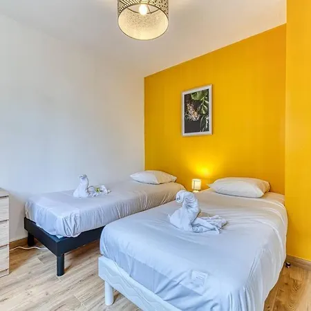 T3 Grand Confort: 2 - Wifi Fibre - Balcon Apartament *